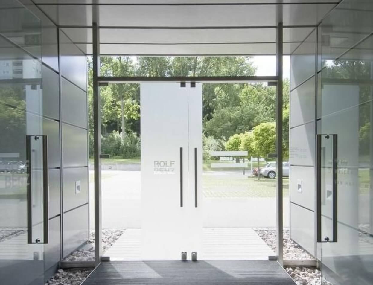 Elegant Frameless Doors