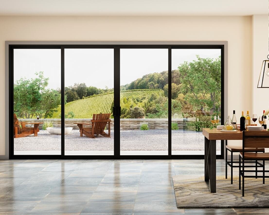 Aluminium Doors service by Gulf Light in Abu Dhabi