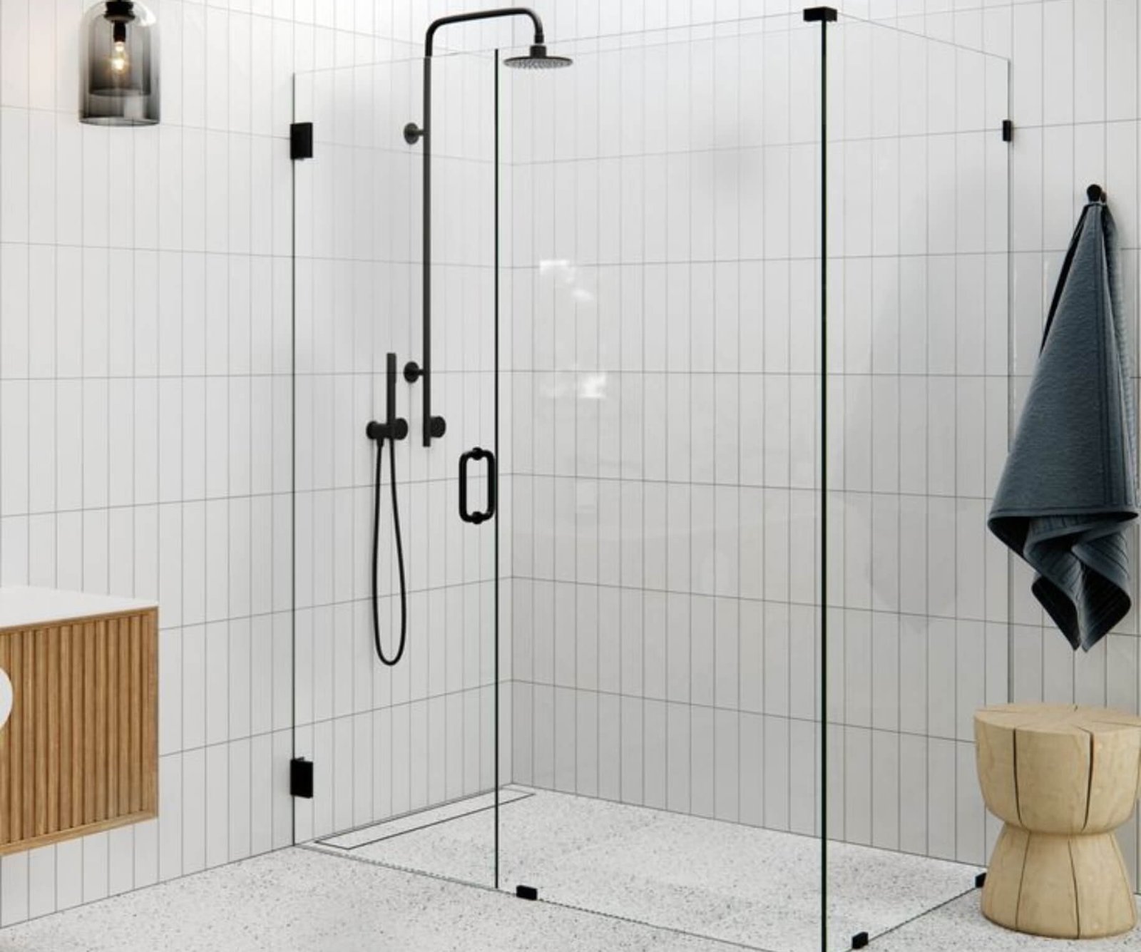 Frameless Shower Doors by Gulf Light in Abu Dhabi