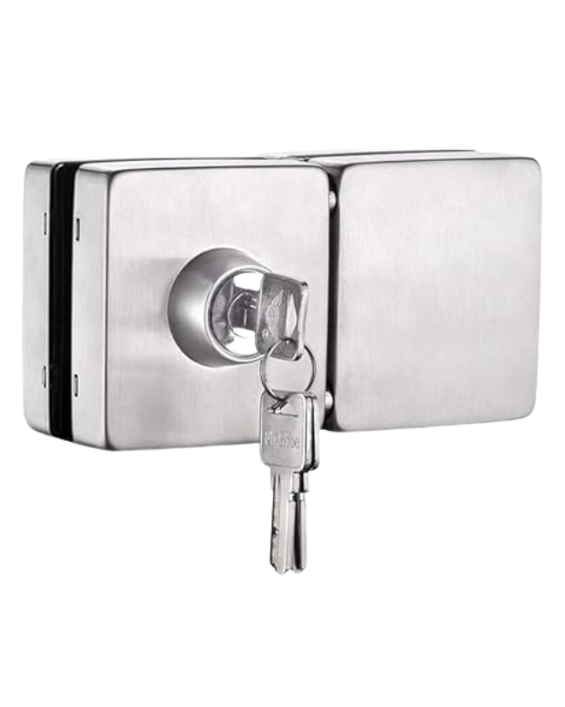 GLAC Square Glass Door Lock - 34/S image 3