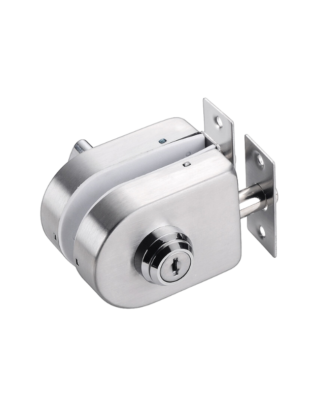 GLAC Round Glass Door Lock - 34/S